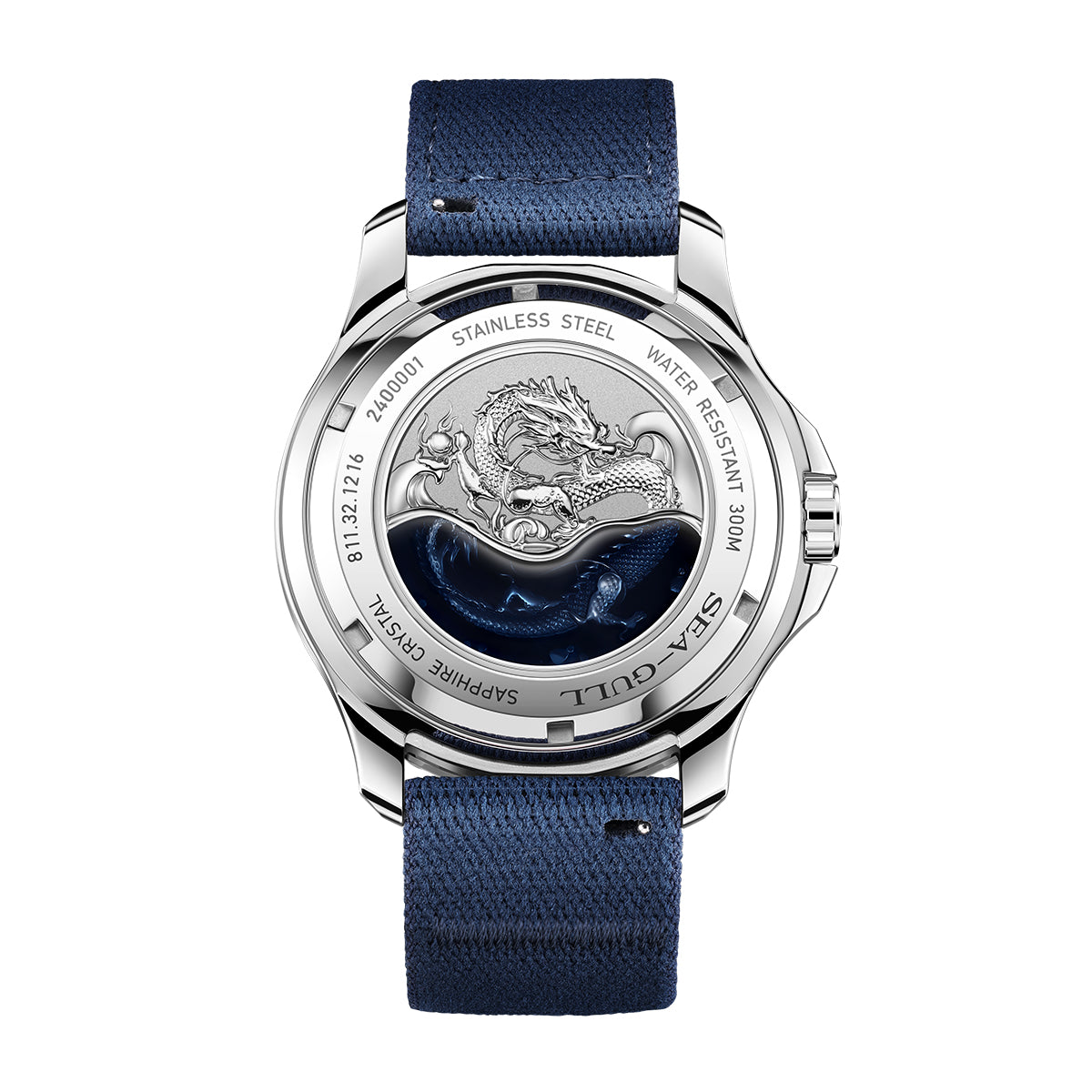 Série Océan | Rois Dragons des Quatre Mers | Plongée | Double Sangle | 44mm