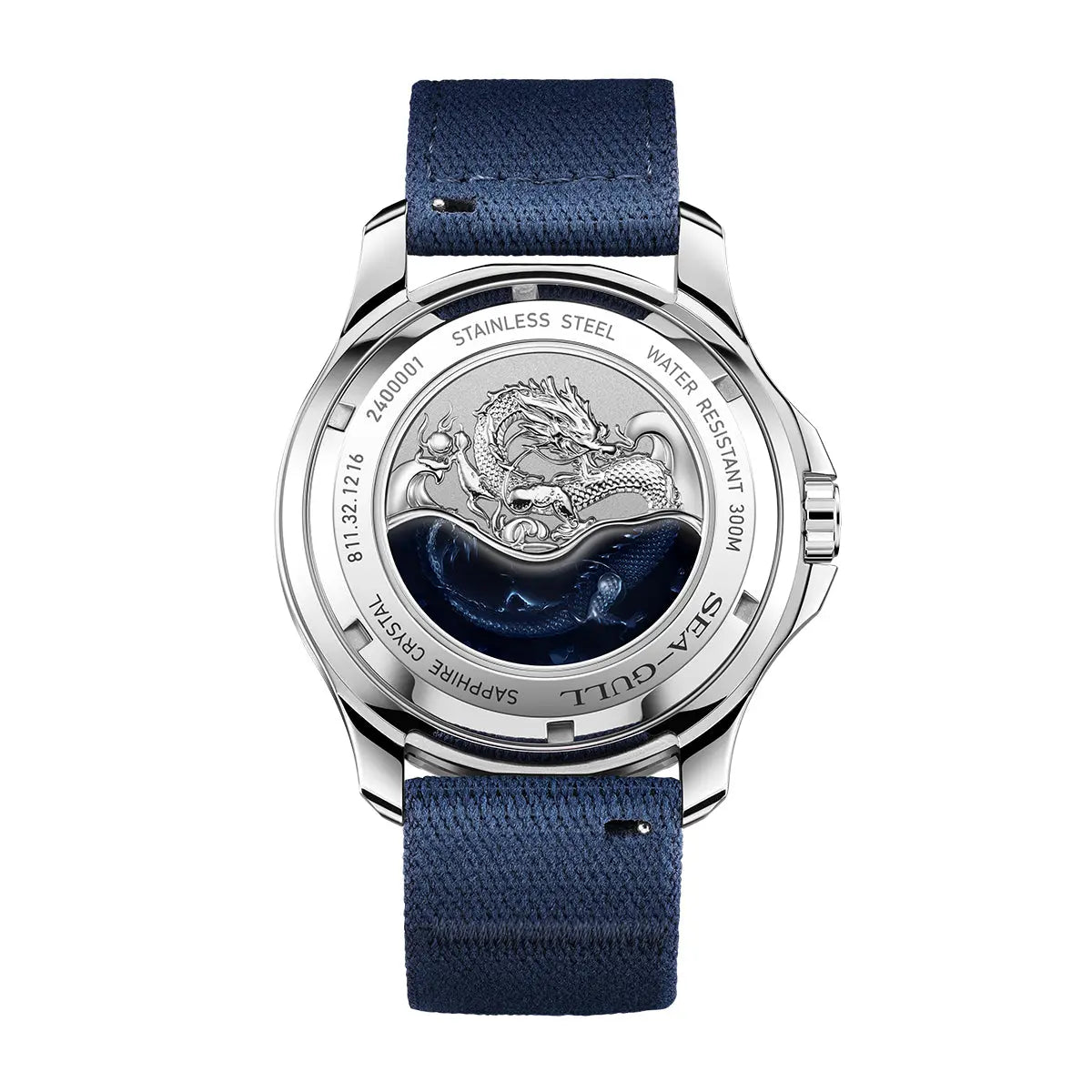 Ocean Series | Dragon Kings of the Four Seas | Dive | Dual Strap | 44mm Sea-Gull