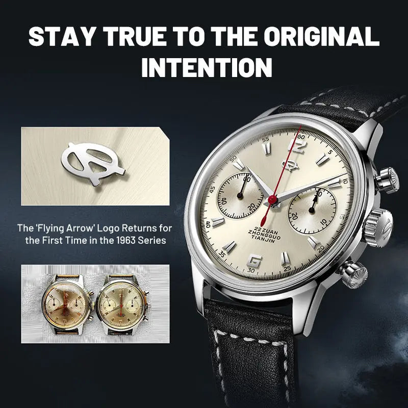 D304 Original Reissue | Chronograph | 1963 Special Edition | 40mm Sea-Gull