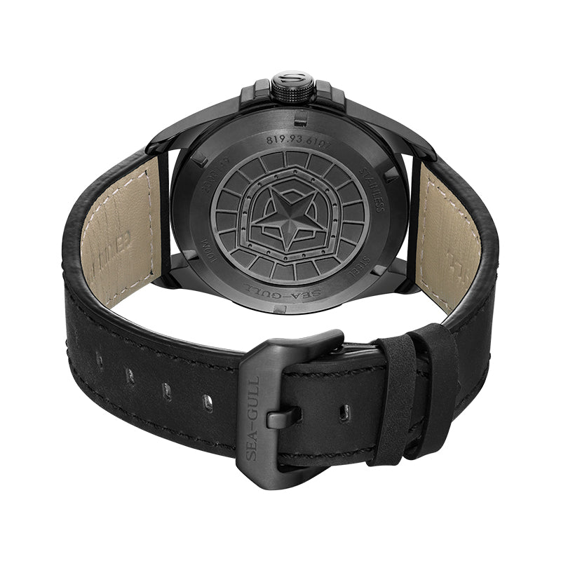 Vintage | Orologio Militare | Luminoso | 100m Impermeabile | Pilota | 43mm