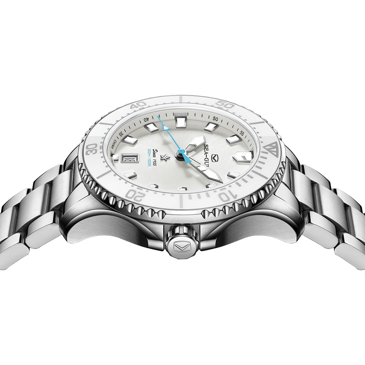 Ocean Series | Mother-of-Pearl Dial | Luminous | 300m Waterproof | 40mm