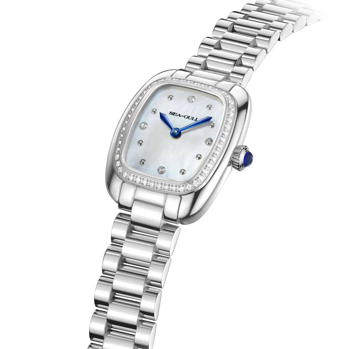 Time for Her Series | Mocha Retro | Quartz Movement | Square | 30mm Sea-Gull