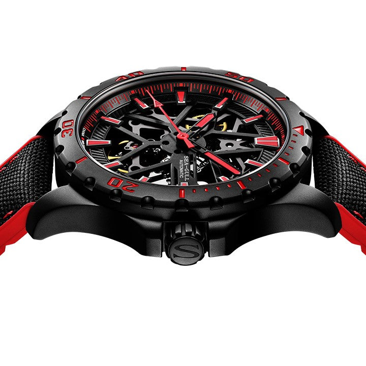 RACING Gallop Series | Full Skeleton | Collaboration Edition | 44mm Sea-Gull