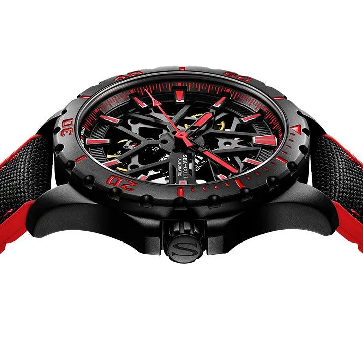 RACING Gallop Series | Full Skeleton | Collaboration Edition | 44mm Sea-Gull