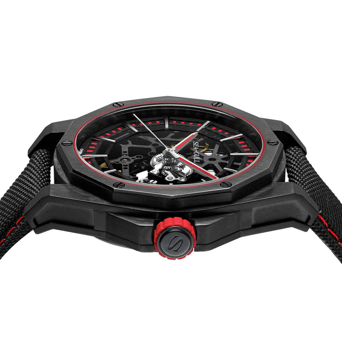 Straßenoberhaupt-Serie | Voller Skelett | Leuchtend | 43mm