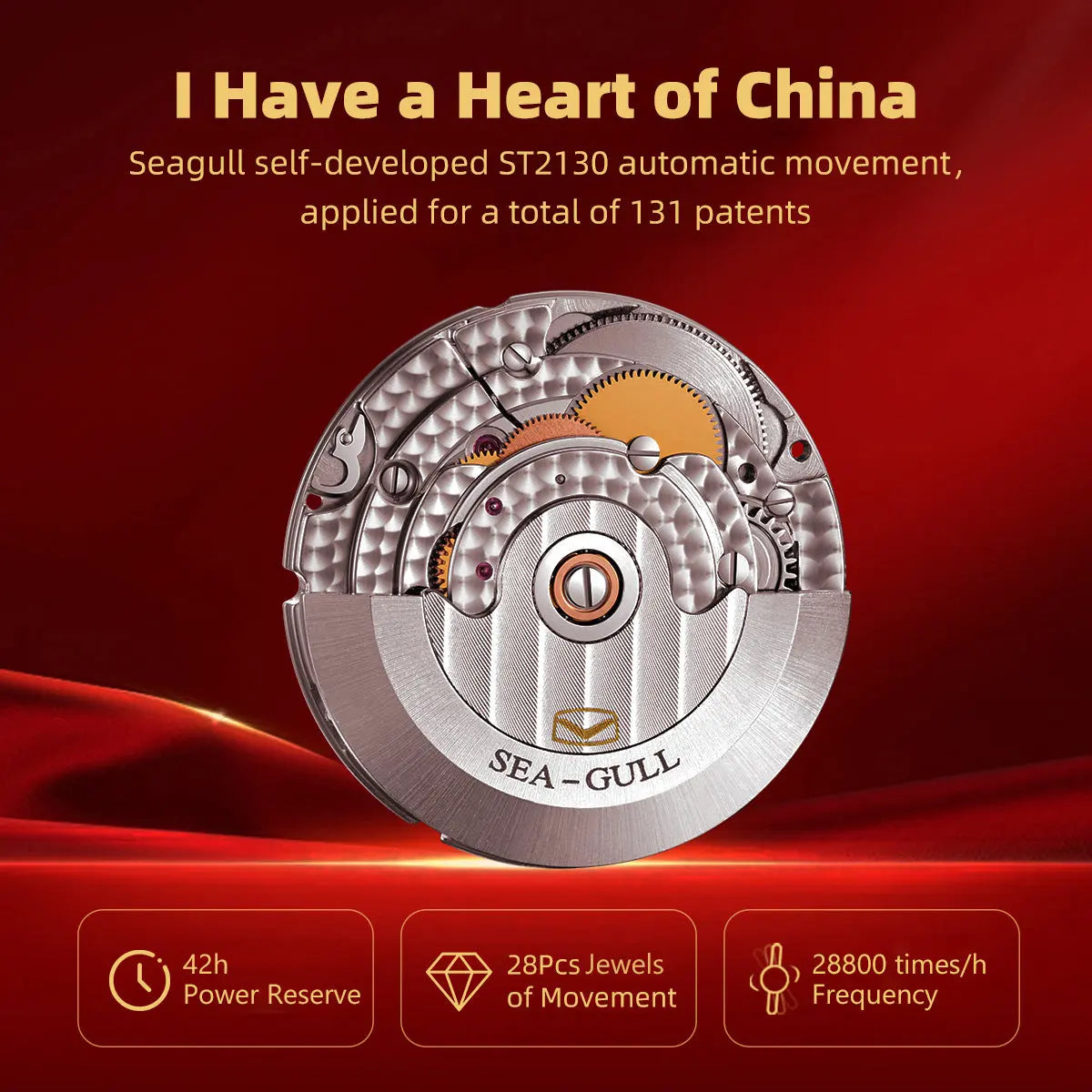 Reissue | Nostalgic | May Day Series | 40mm Sea-Gull