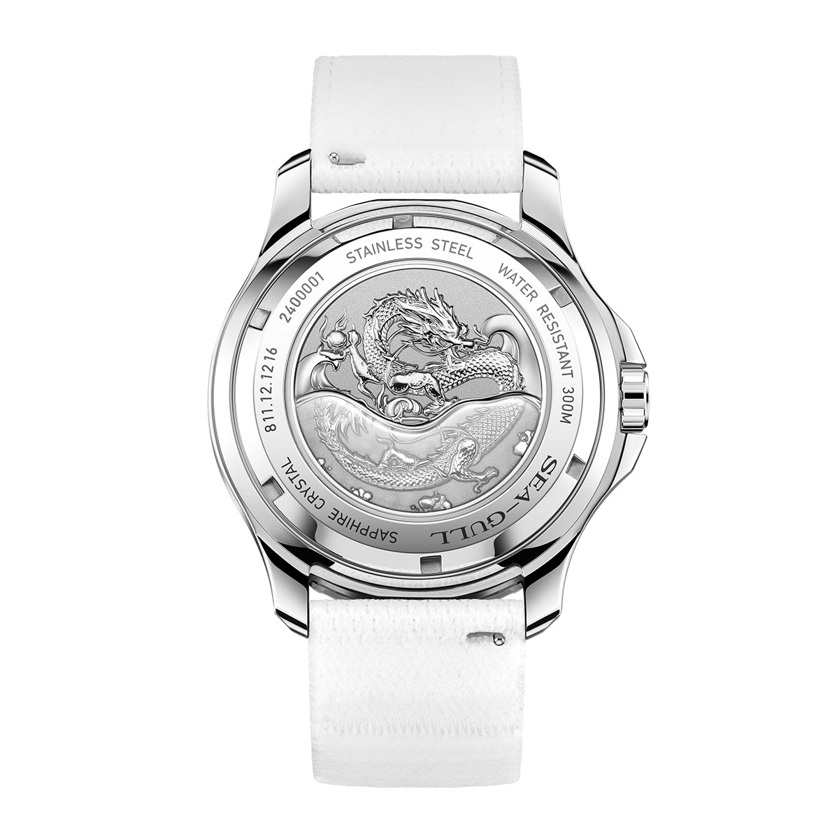 Ozean-Serie | Drachenkönige der Vier Meere | Tauchen | Doppelte Riemen | 44mm