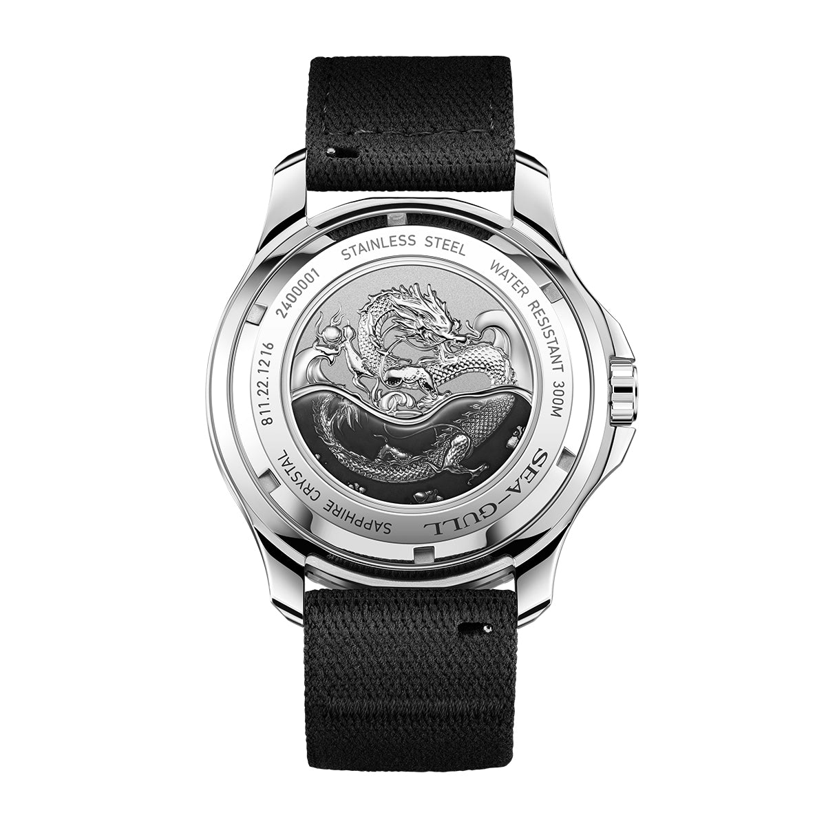 Série Océan | Rois Dragons des Quatre Mers | Plongée | Double Sangle | 44mm