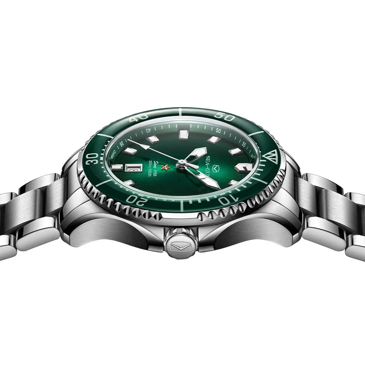 Dive | Ocean Series | 300M Waterproof | Luminous | Calendar | 44mm - Sea-Gull Watch Official Store