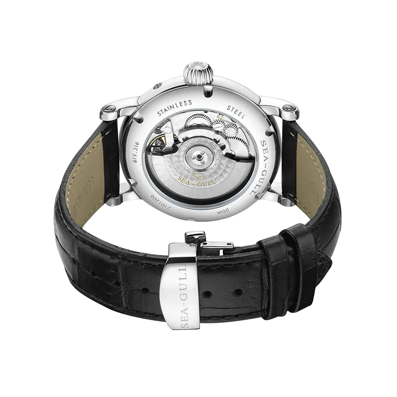Skeleton | Open Heart | Complete Calendar | 42mm - Sea-Gull Watch Official Store