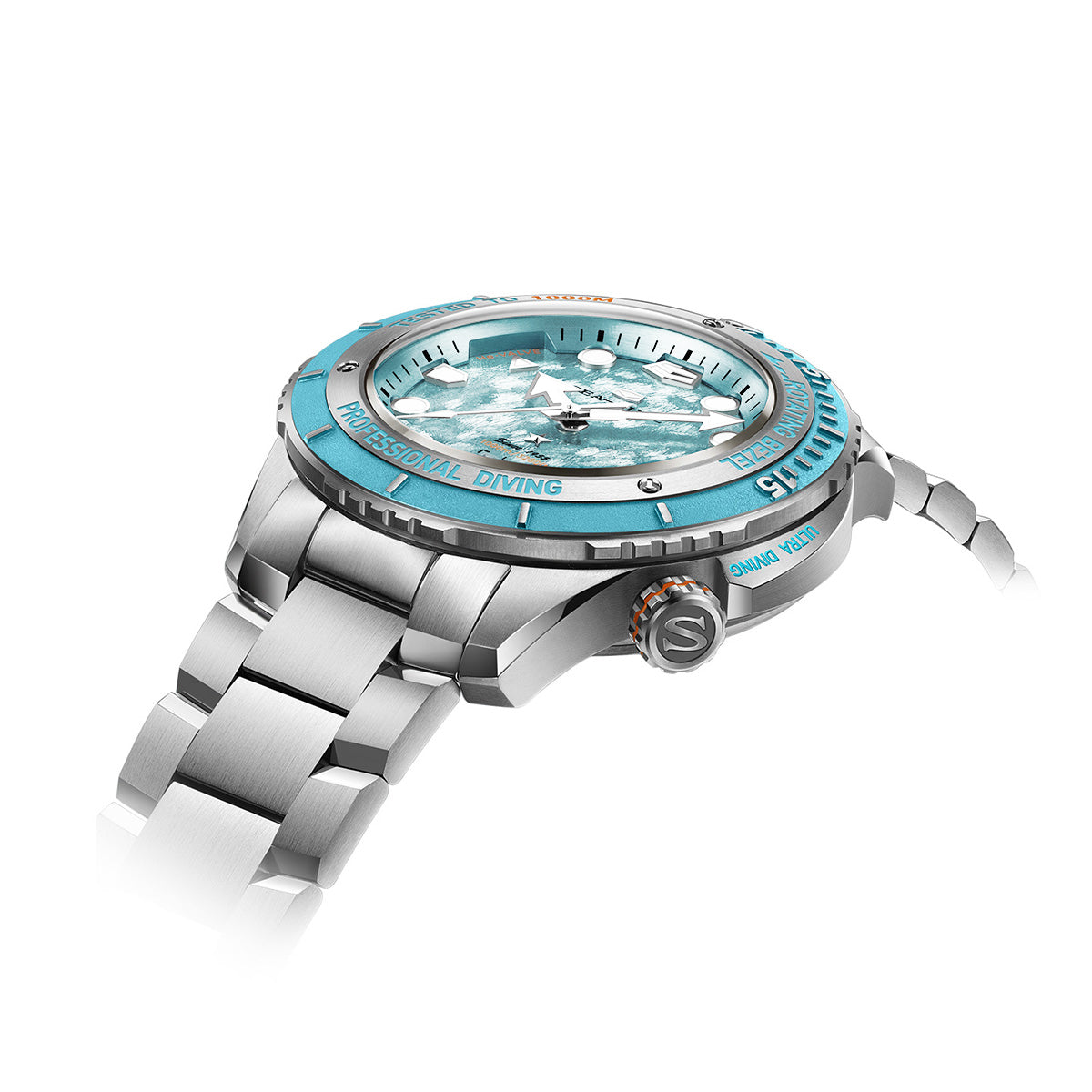 New | Deep Ocean|Ultra Diving Series | Titanium 1000M Diver | Helium Valve | Bonus Strap | 45mm
