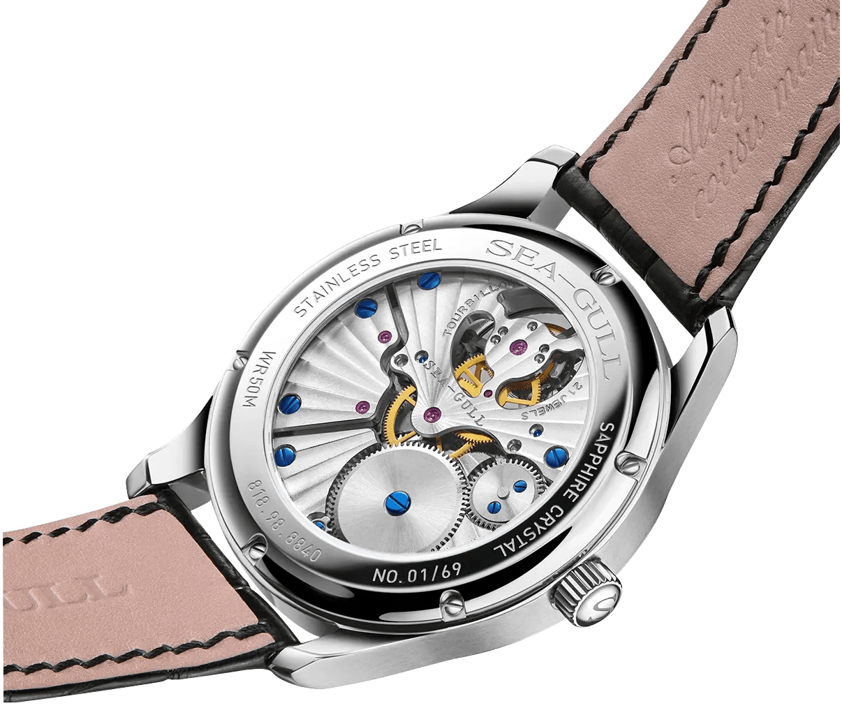 Tourbillon | Heritage Series | Damascening | Dragon Pattern | Limited Edition | 41mm - Sea-Gull Watch Official Store