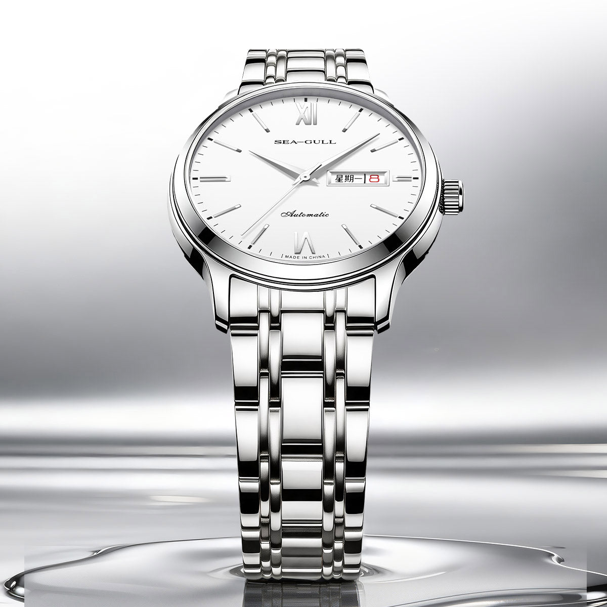 Black Label Series | Bilingual Day-Date | ST2100 | Bonus Bead Bracelet | Gift Box Edition | 40mm