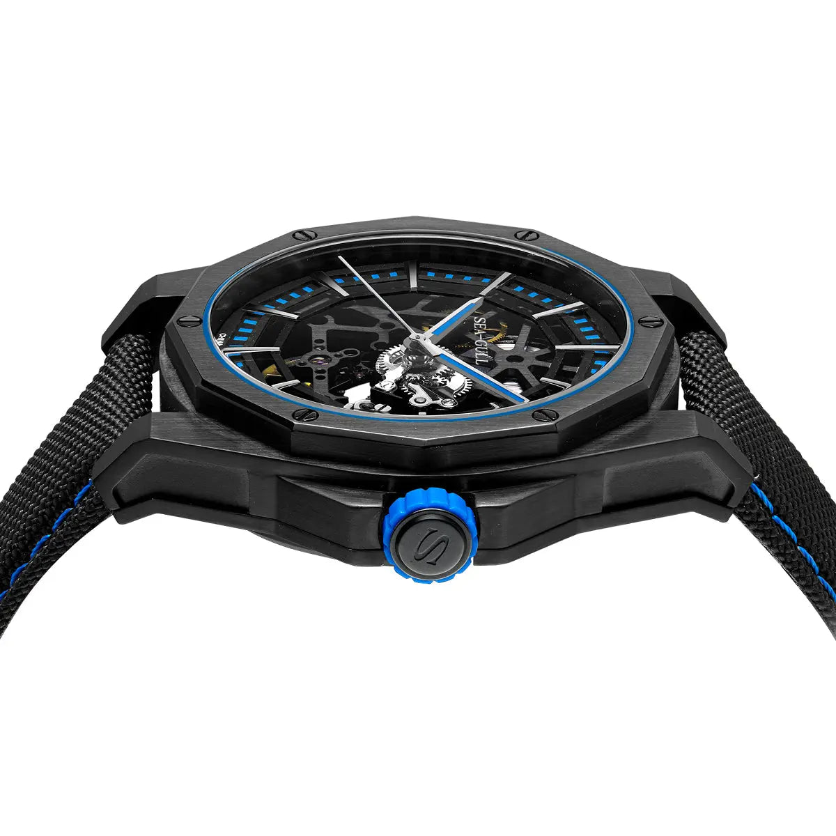 Straßenoberhaupt-Serie | Voller Skelett | Leuchtend | 43mm