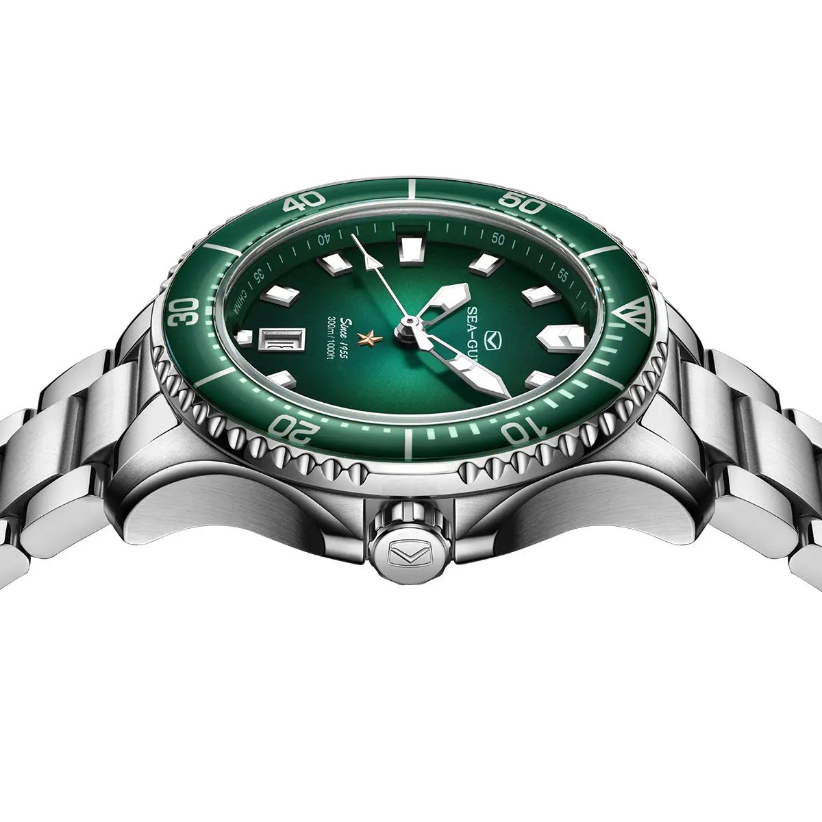 Ocean Series PRO | 300M防水 | ダイビング | 夜光 | カレンダー | 41mm Sea-Gull