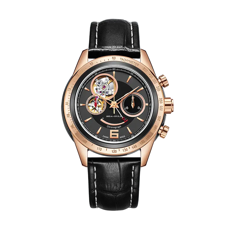 Racing | Chronograph | Three-eyed |Skeleton Balance | 42mm Sea-Gull Watch Official Store