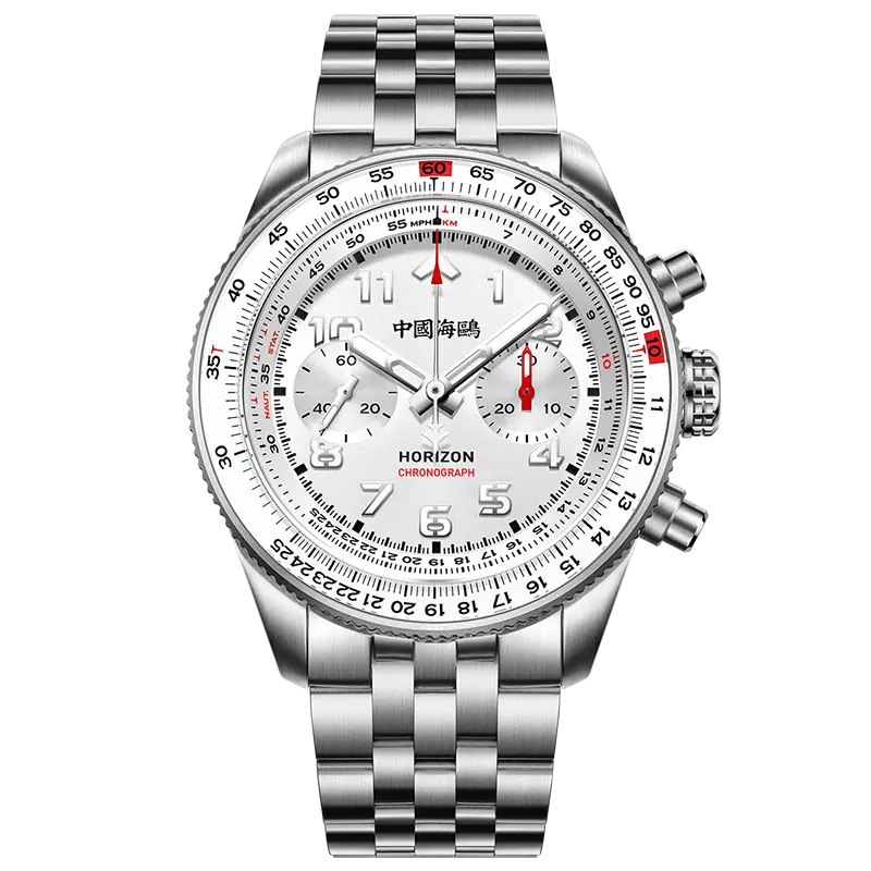 Panda Pilot | Horizon Series | Tachymeter | Chronograph | 43mm Sea-Gull