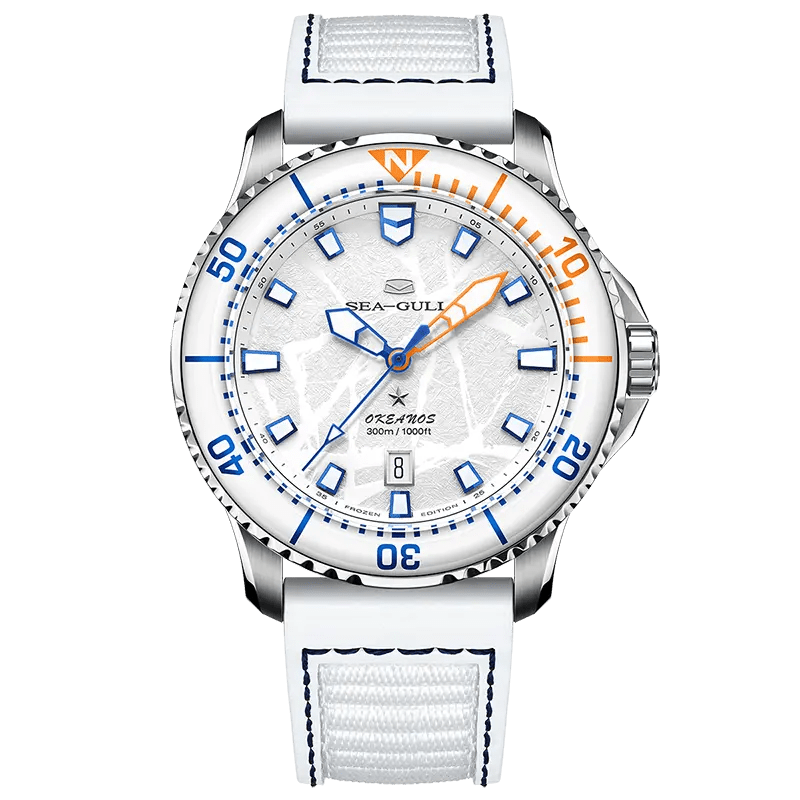 Ocean Series Pro | Ice Wing | チタン | 300m防水 | 43mm Sea-Gull