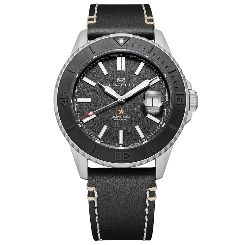 Ocean Series | Titanium Sand Ceramic Bezel | 300m Waterproof | Luminous | 43.5mm Sea-Gull