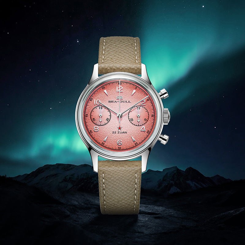 Seagull 1963 Series | Aurora Edition | Chronograph | Premium |37.3mm - Sea-Gull Watch Official Store