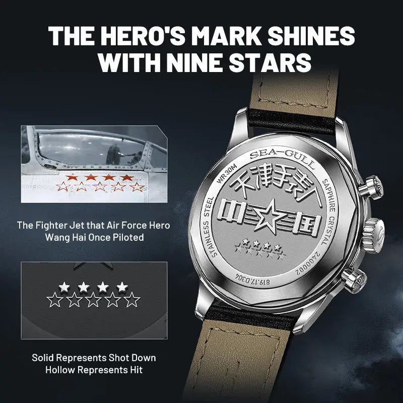 D304 Original Reissue | Chronograph | 1963 Special Edition | 40mm Sea-Gull