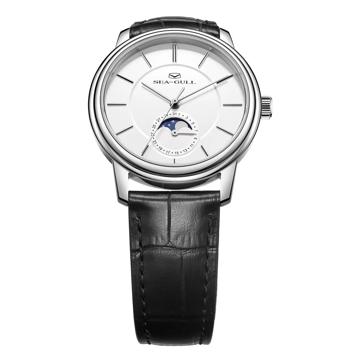 Moon Phase | Sub-dial | Business | Ultra-thin | 38mm Sea-Gull