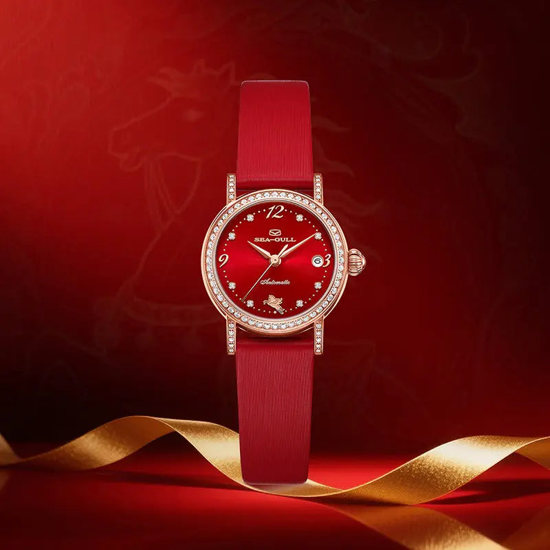 Year Of The Horse Limited Edition | Small Dial | Lady Watch | 27mm Sea-Gull