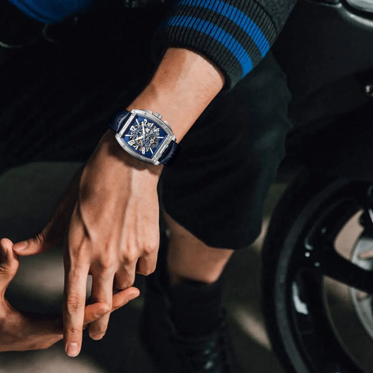 Serie Street Overlord | Tonneau | Scheletro completo | 42mm Sea-Gull
