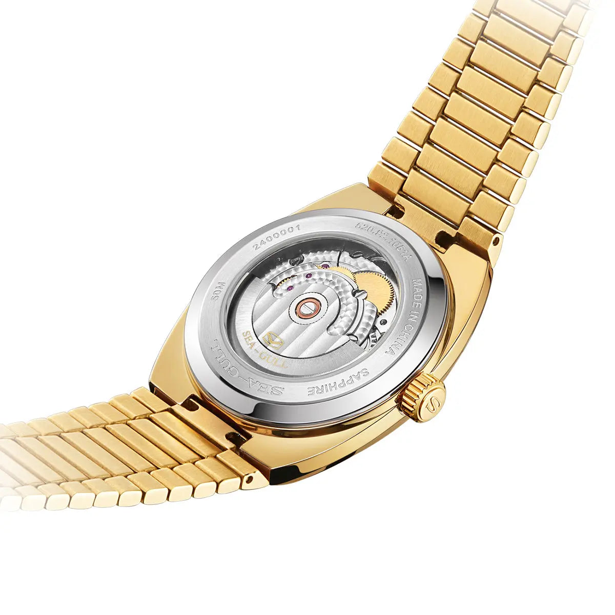 Vintage | TV Dial | Tonneau | Golden Case | 36mm/32mm Sea-Gull