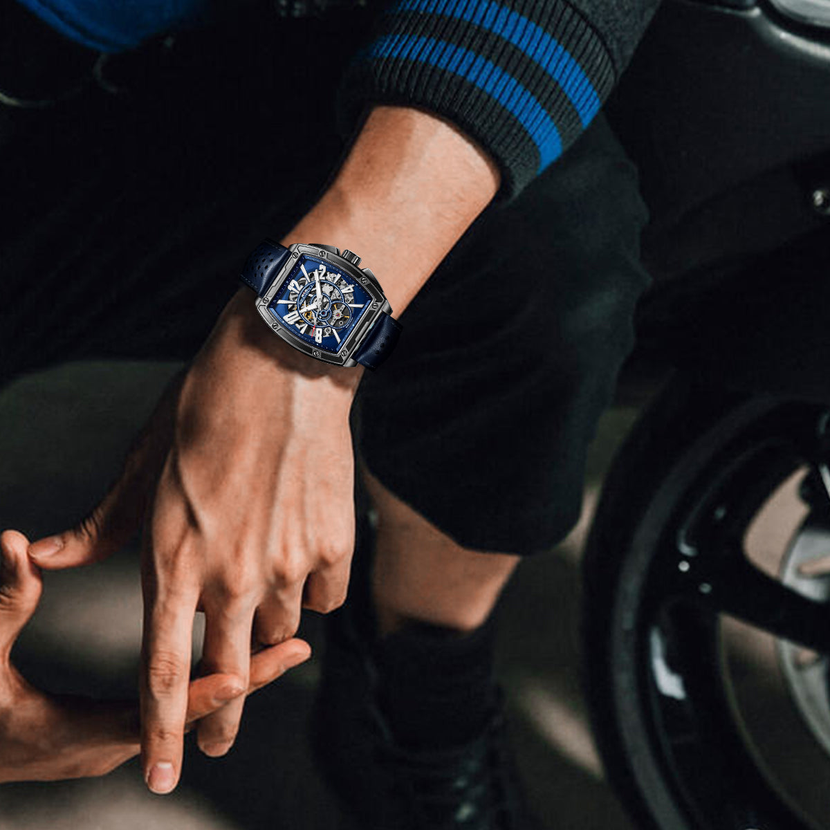 Street Overlord Series | Tonneau | Full Skeleton | 42mm Sea-Gull