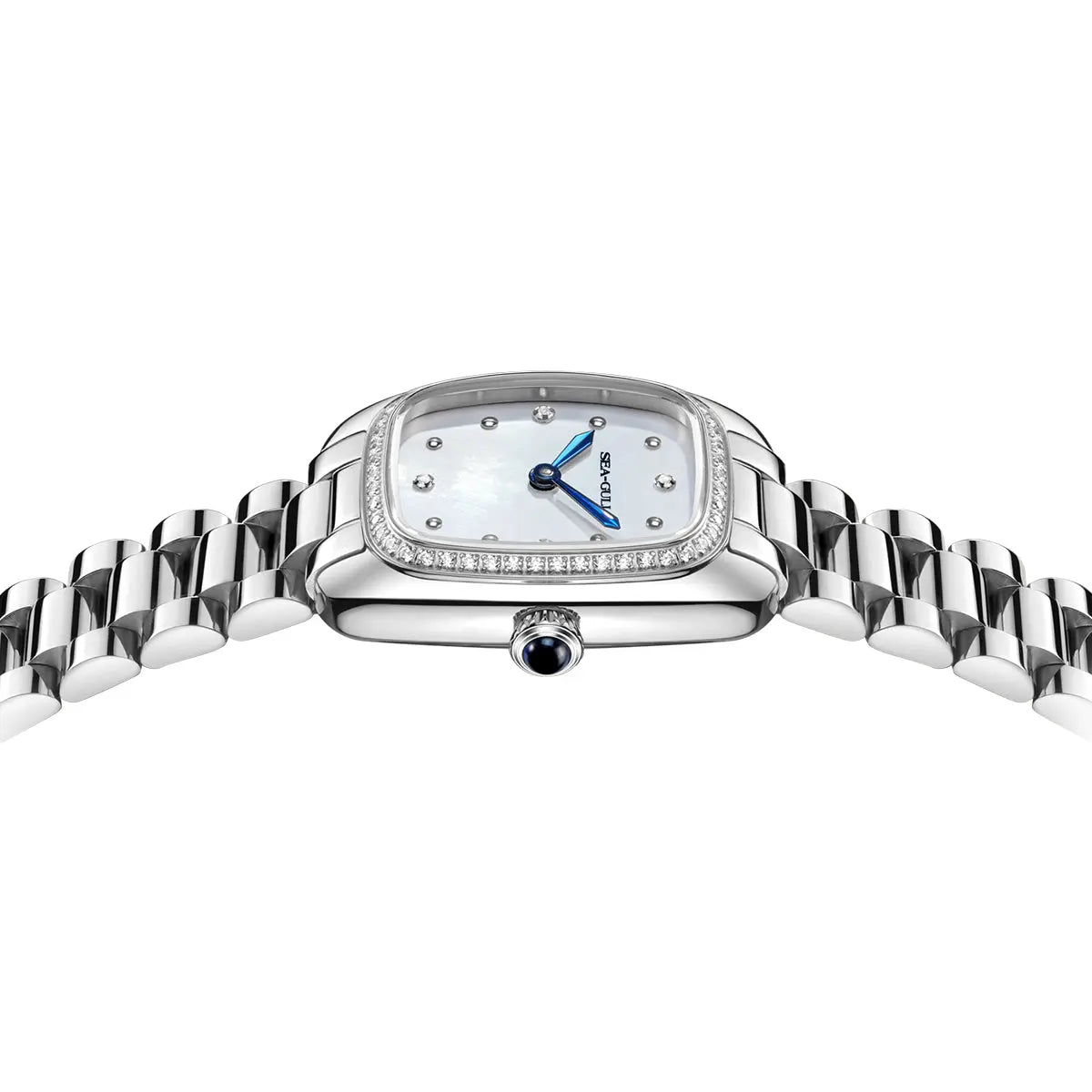 Time for Her Series | Mocha Retro | Quartz Movement | Square | 30mm Sea-Gull