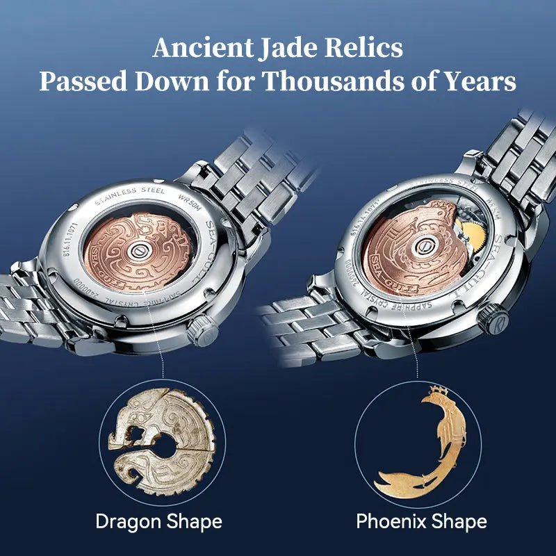 Extraordinary Series | Confucian Entrepreneurs | Couple Watch | Calendar | 32mm/40mm - Sea-Gull Watch Official Store