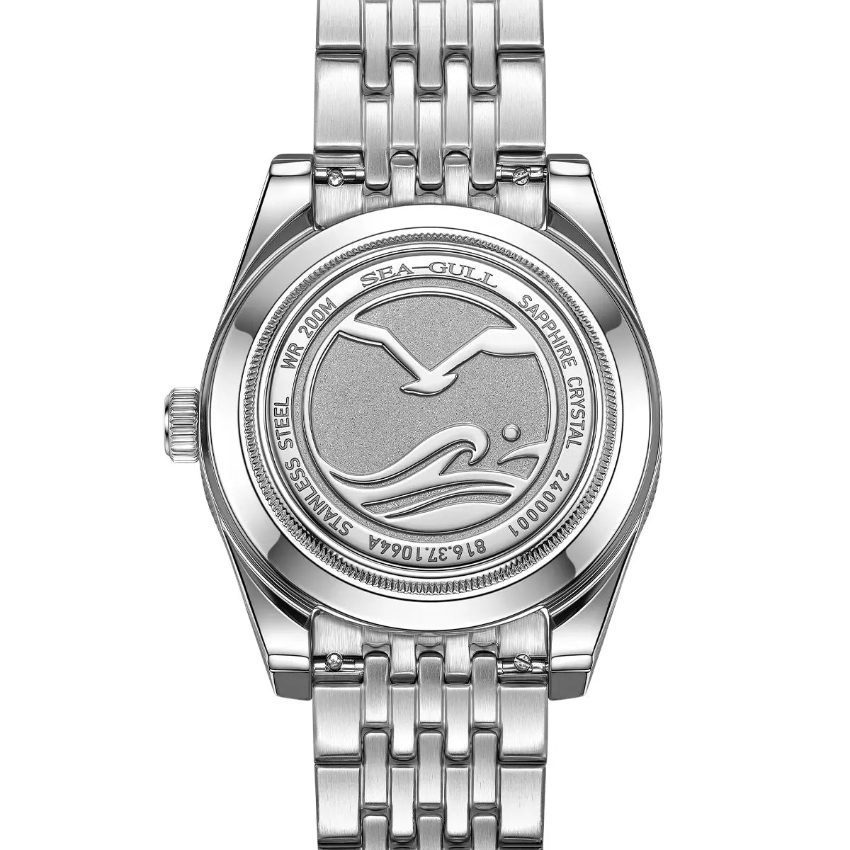Ocean Series | 1984 Antarctic Expedition | 200m Waterproof | Calendar | Luminous | Dive | 40mm Sea-Gull