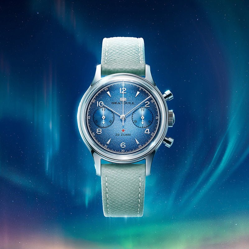 Seagull 1963 Series | Aurora Edition | Chronograph | Premium |37.3mm - Sea-Gull Watch Official Store