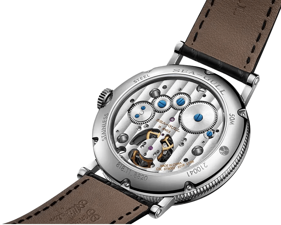 陀飛輪|Heritage 系列|動力儲存指示|日曆|41mm Sea-Gull