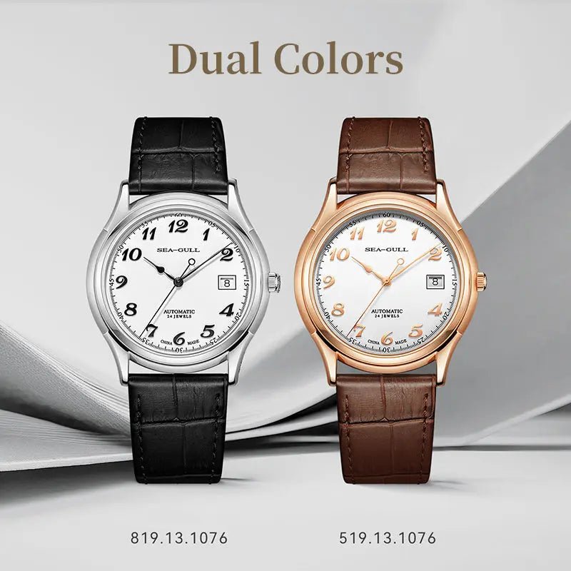Ultra-fin | Business | Calendrier | 39 mm Sea-Gull