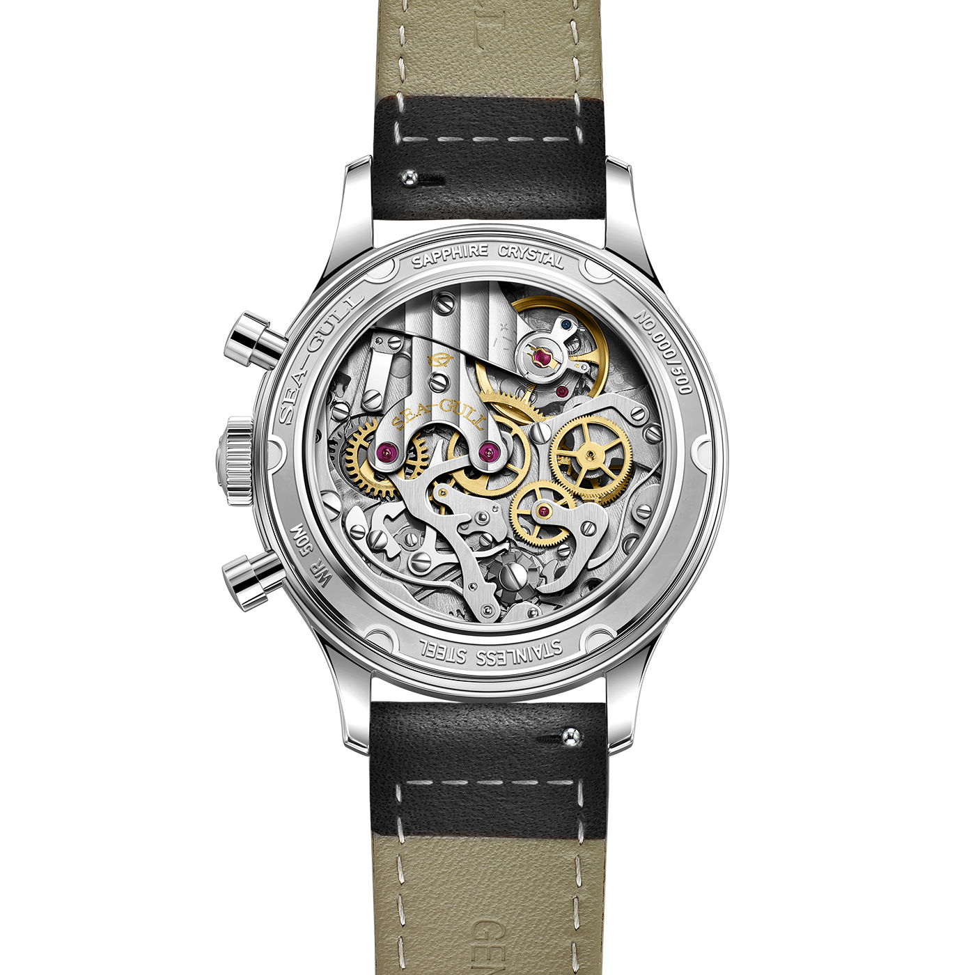 Seagull 1963 Series | Premium Edition | Chronograph | Exhibition Case Back | 37.3mm