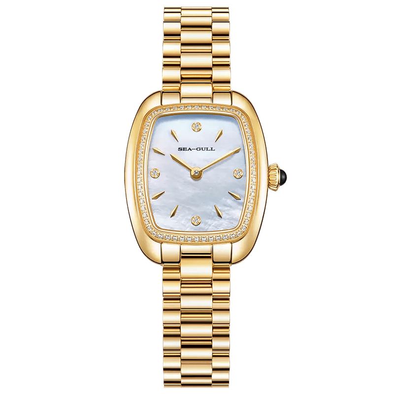 Time for Her Series | Mocha Retro | Square | 30mm - Sea-Gull Watch Official Store