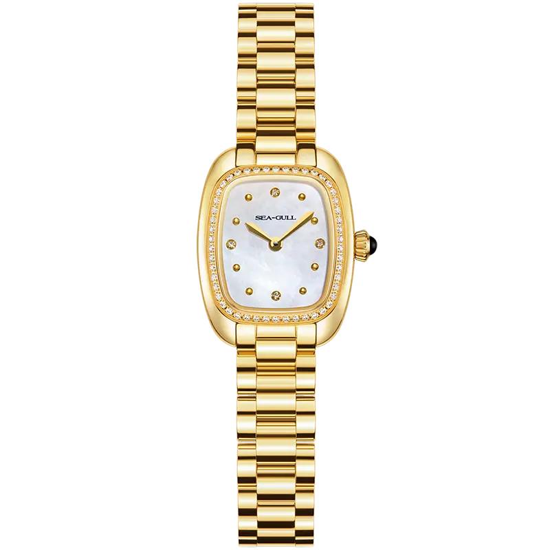 Time for Her Series | Mocha Retro | Quartz Movement | Square | 30mm Sea-Gull