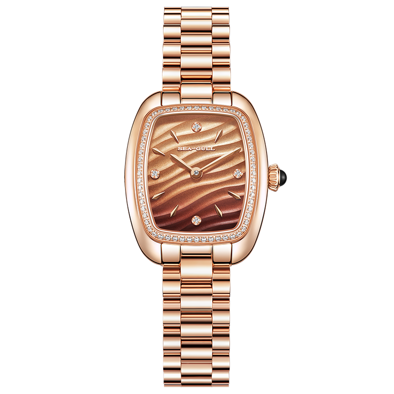 Zeit für Sie Serie | Mocha Retro | Quadrat | 30mm