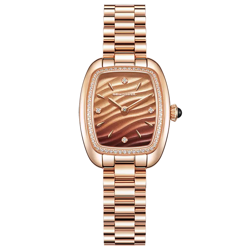 Time for Her Series | Mocha Retro | Square | 30mm Sea-Gull