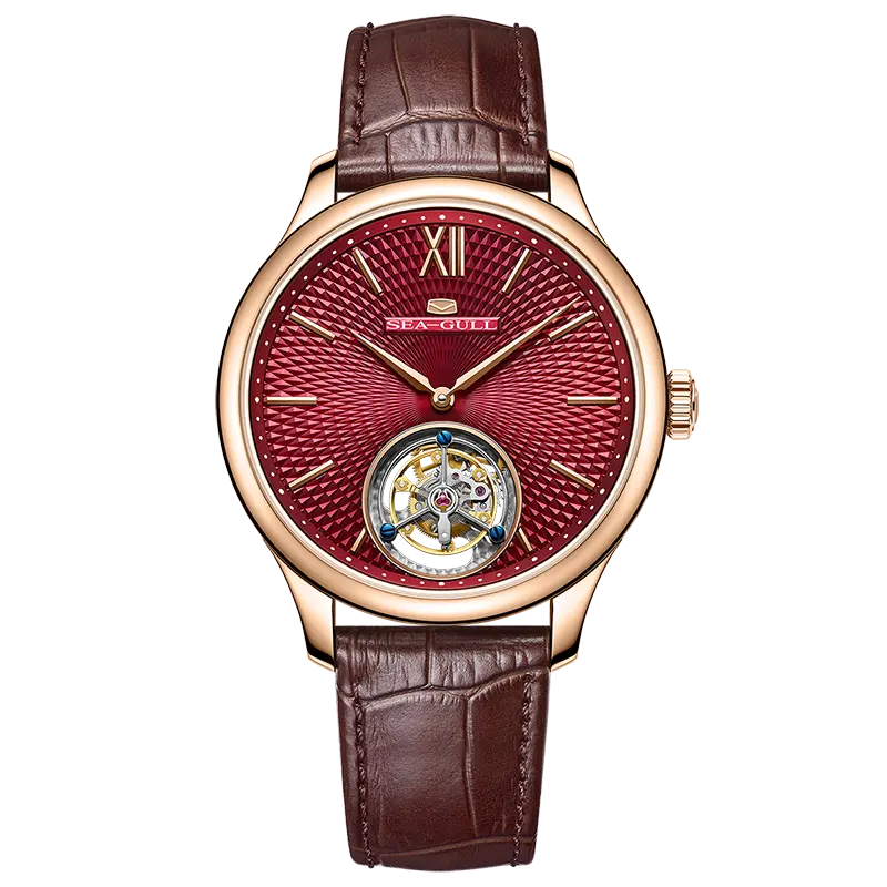 Silicon Hairspring | No-Regulator Tourbillon | 42mm Sea-Gull