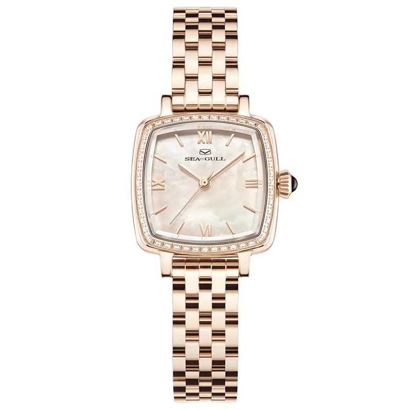 Oriento Series | Cube | Mother-of-Pearl Dial | 25mm - Sea-Gull Watch Official Store