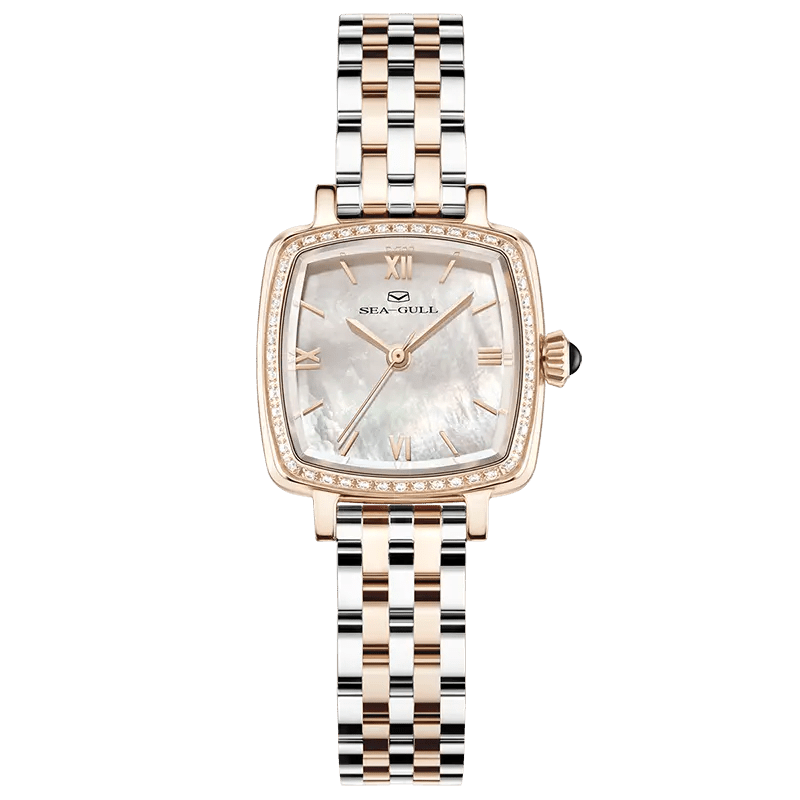 Oriento Series | Cube | Mother-of-Pearl Dial | 25mm - Sea-Gull Watch Official Store