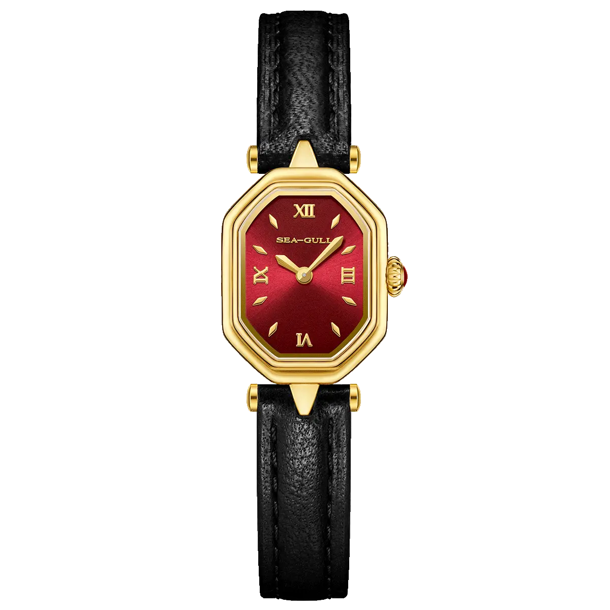 Octagonal | Slim | Quartz Movement | Mother-of-pearl dial | 24mm Sea-Gull