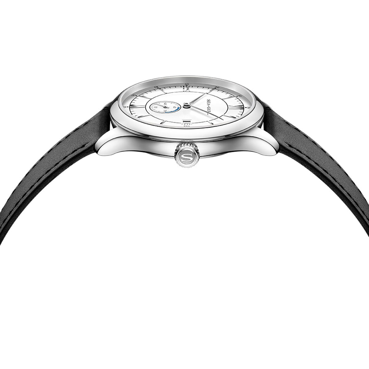 Vintage | Calendar | Roman Markers | Business | 41mm Sea-Gull