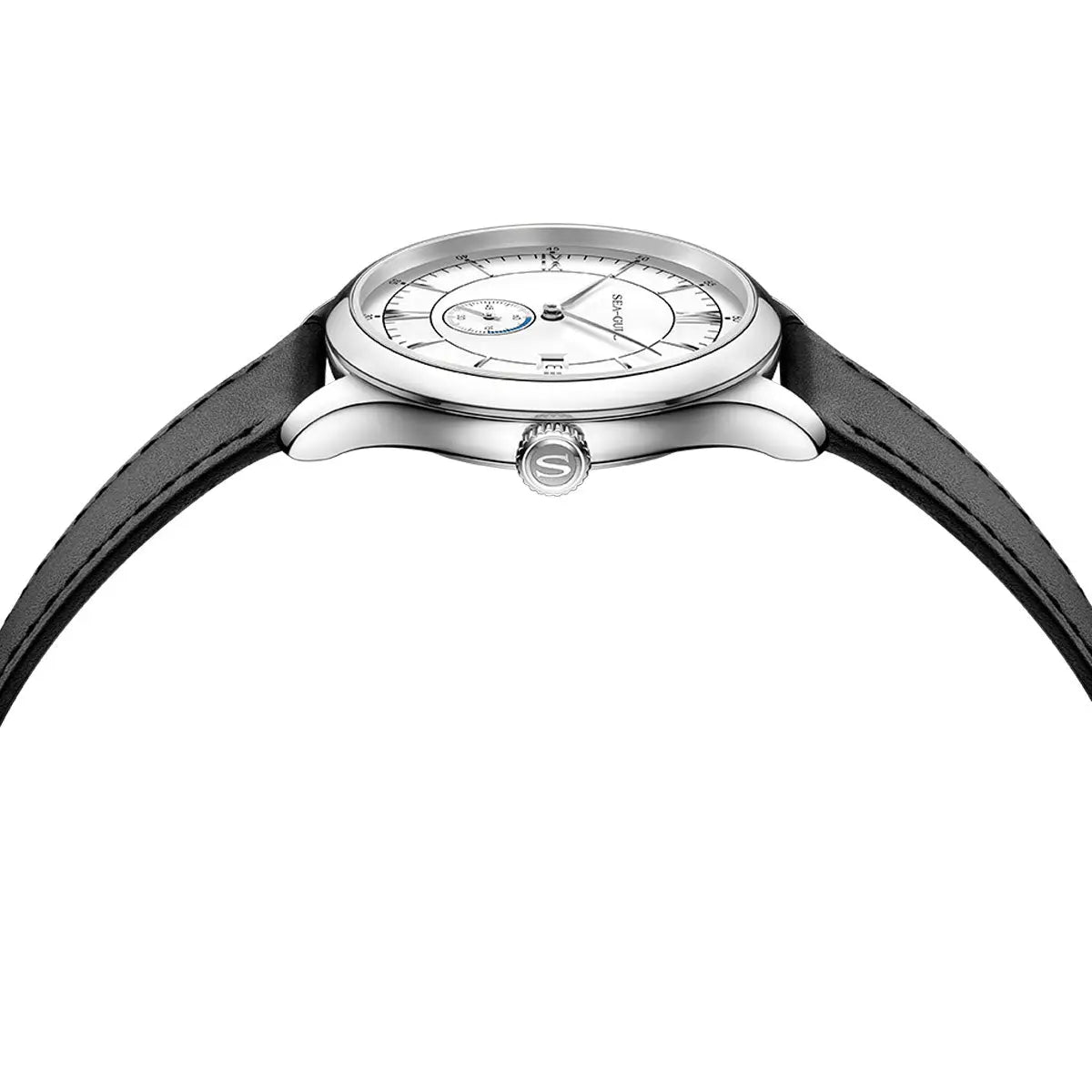 Vintage | Calendar | Roman Markers | Business | 41mm Sea-Gull