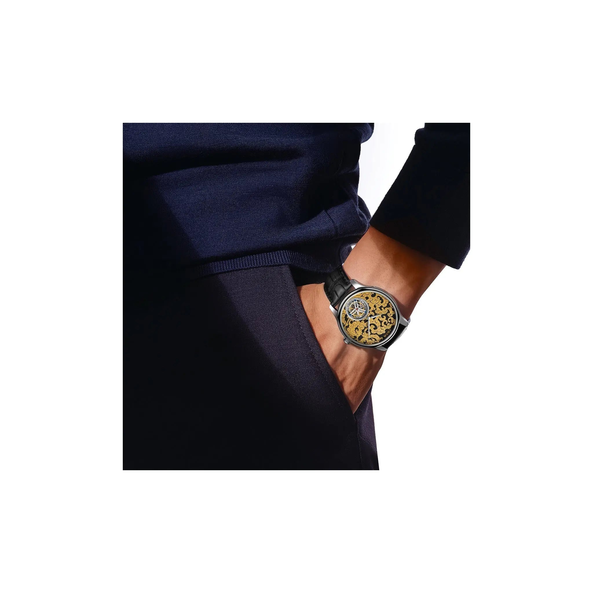 Tourbillon | Heritage Series | Damascening | Dragon Pattern | Limited Edition | 41mm Sea-Gull