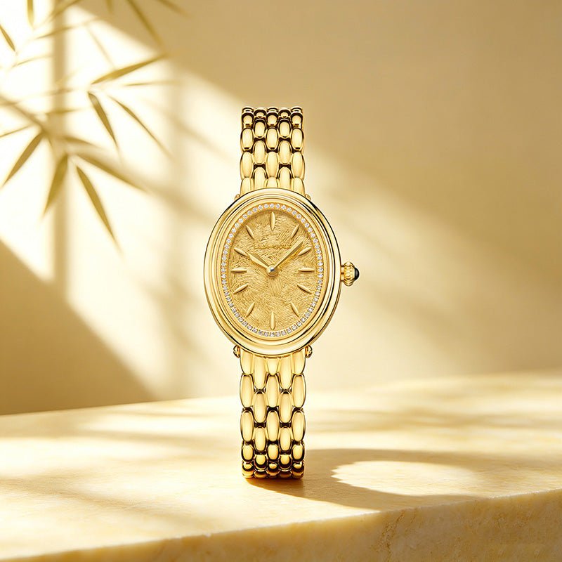 18K Gold Zircon-set | Automatic | Women's Watch | 25mm - Sea-Gull Watch Official Store