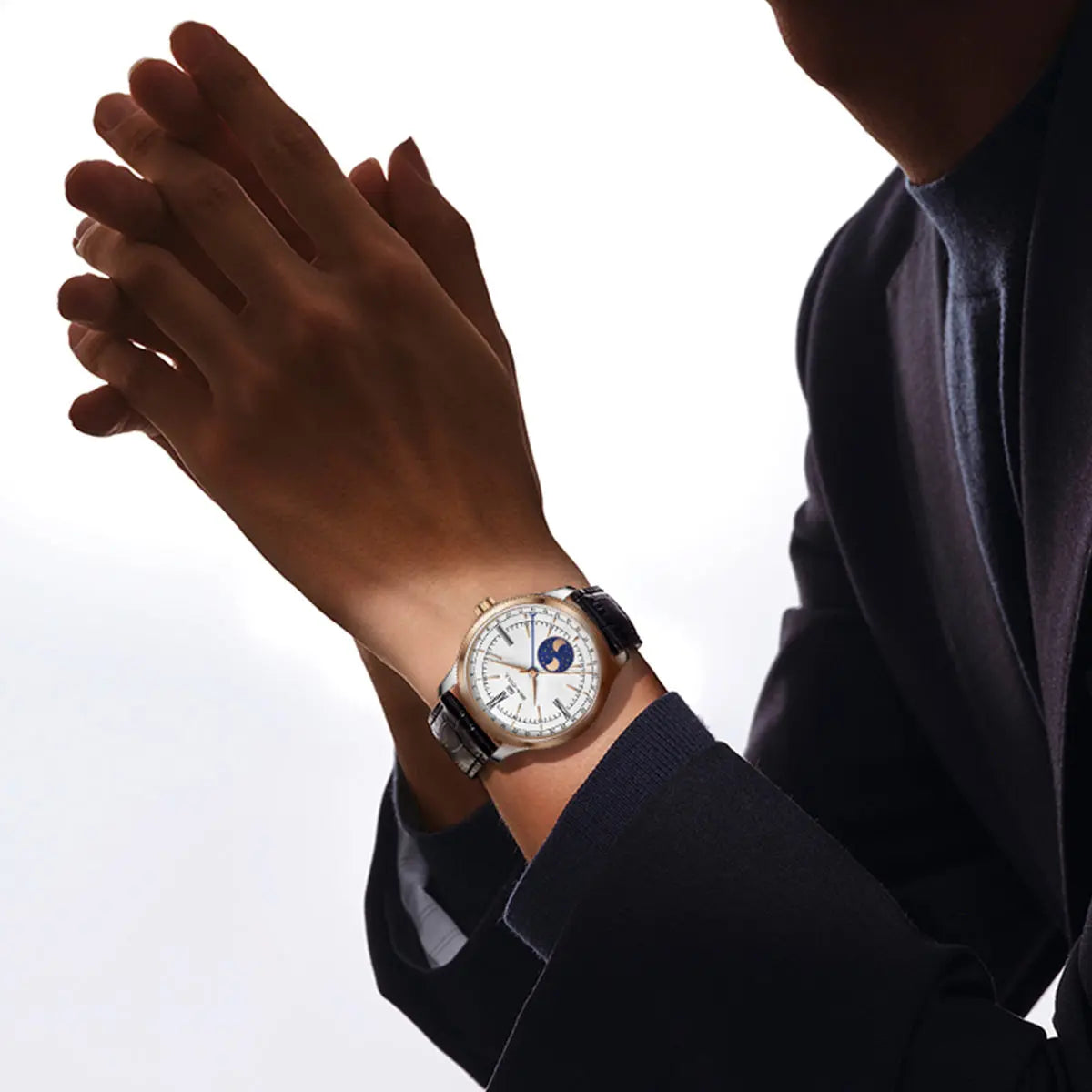 Moon Phase | Calendar | Roman Numeral | 41mm Sea-Gull